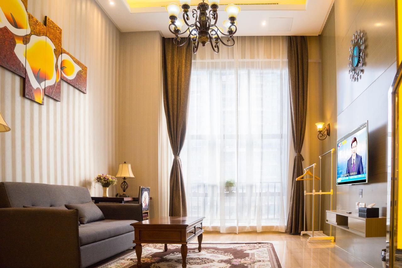 Yo Jia Apart Hotel Guangzhou Bagian luar foto